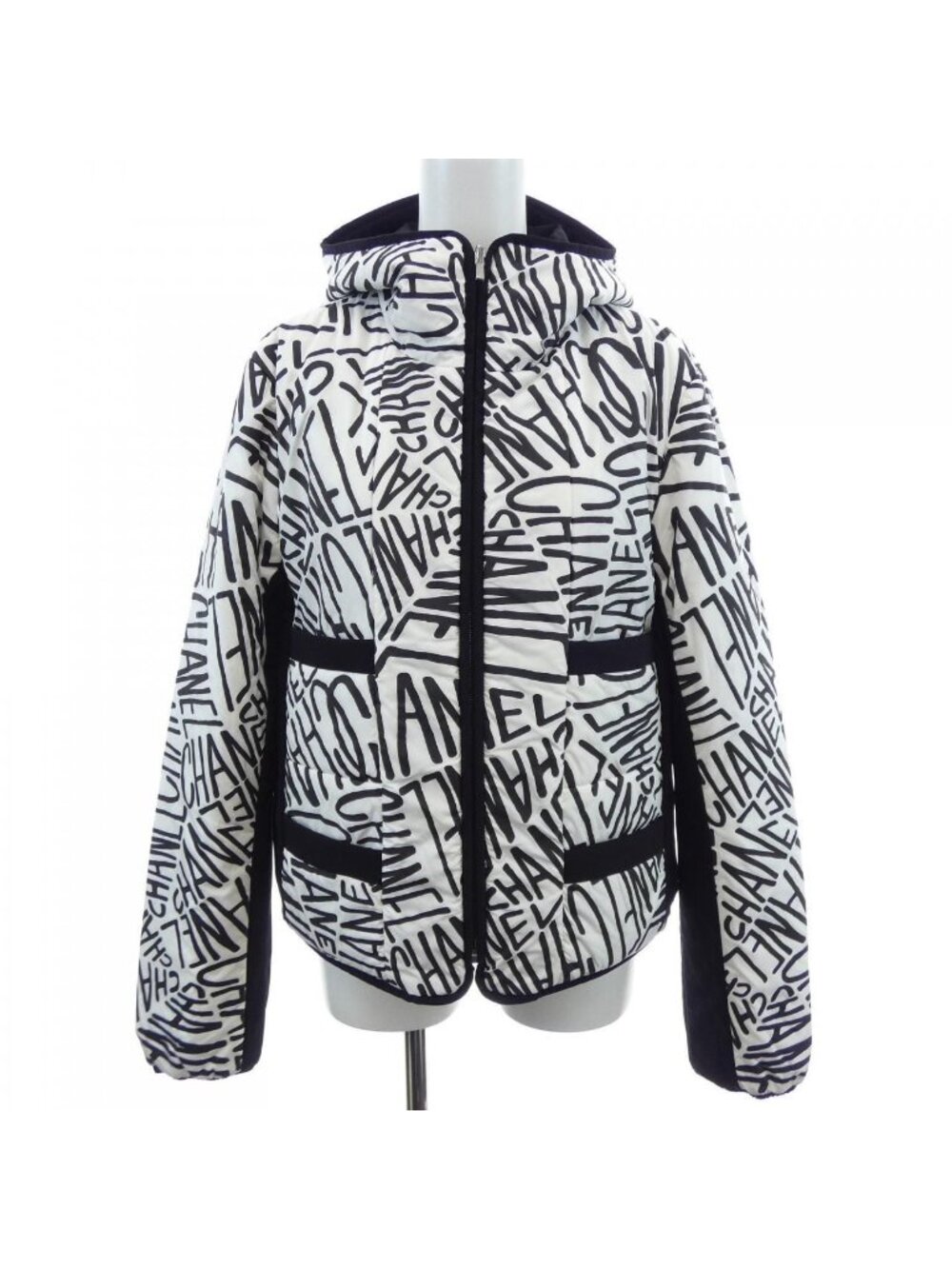 Chanel Down Jacket Black